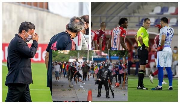 junior-river-protestas-conmebol