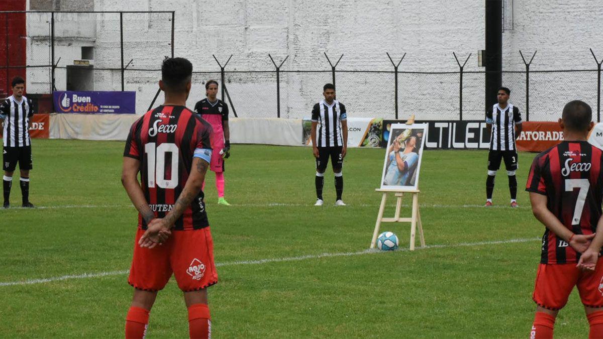 este-es-el-emotivo-homenaje-que-le-hicieron-defensores-y-gimnasia-maradona
