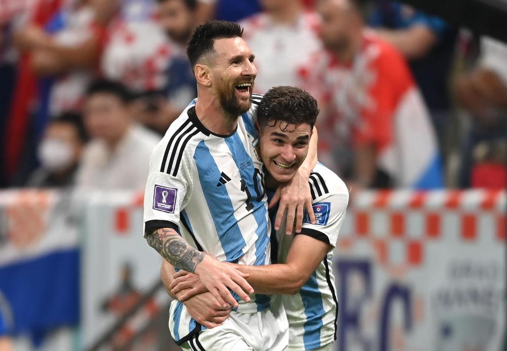 Julián y Messi